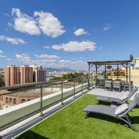 Penthouse Malagueta Sea View Apartment Malaga