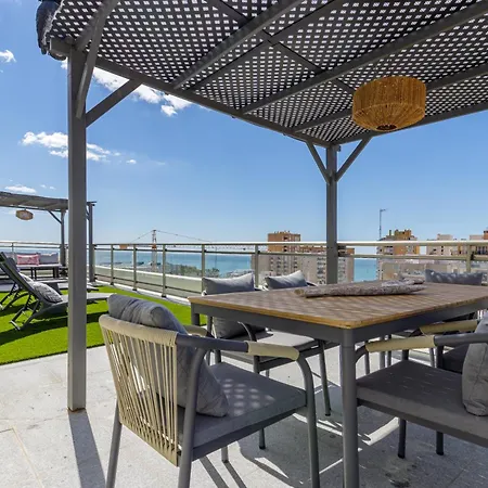 Penthouse Malagueta Sea View Apartment Malaga