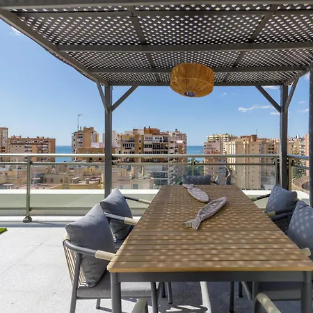 Penthouse Malagueta Sea View Apartment