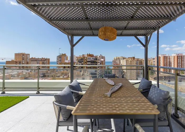 Penthouse Malagueta Sea View Apartment